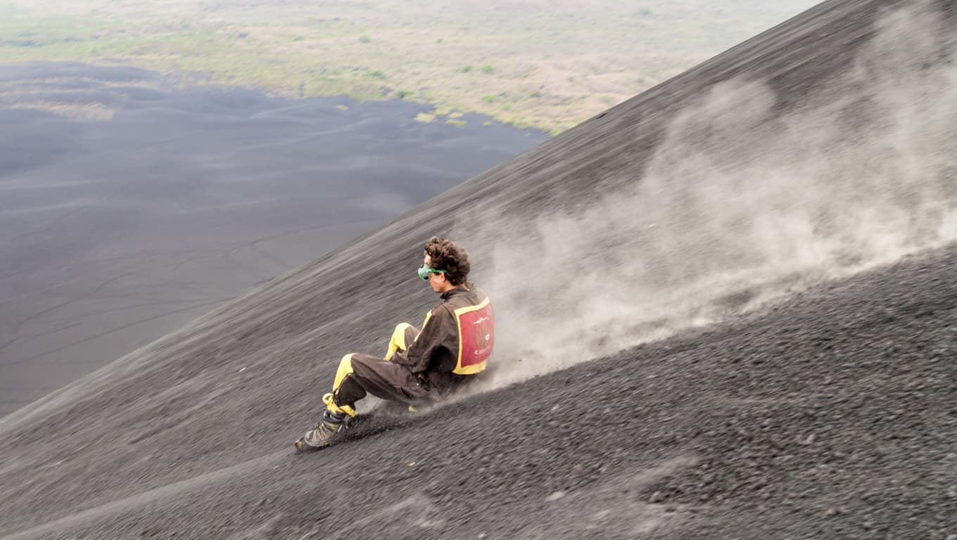Volcanic Boarding - Cerro Negro, Nicaragua
